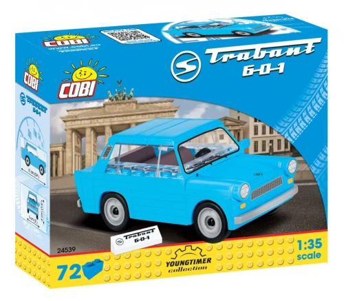 Cobi Klocki Klocki 72 elementów Trabant 601