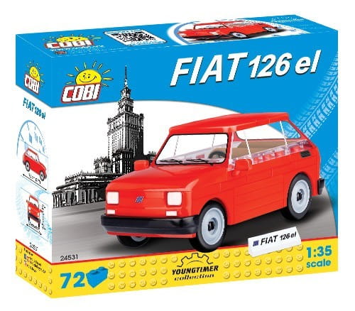 Cobi Klocki Klocki Youngtimer Collection Fiat 126p el