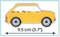 Cobi Klocki Klocki 71 elementów Polski Fiat 126P