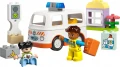 LEGO Klocki DUPLO 10447 Karetka z kierowcą