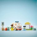 LEGO Klocki DUPLO 10447 Karetka z kierowcą