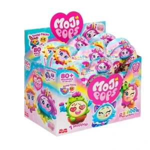 Moji Pops Rainbow Saszetka z Figurką box całe pudełko 24 szt