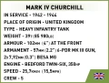 Cobi Klocki Klocki Mark IV Churchill 668 klocków