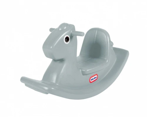 Little Tikes Koń na biegunach szary