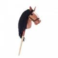 Tootiny Koń na kiju Hobby Horse HOPPIHORSE A4 Bay - ciemny brąz, maść gniada