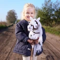 Tootiny Koń na kiju Hobby Horse HOPPIHORSE A4 Leopard - biały, maść tarantowata