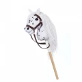 Tootiny Koń na kiju Hobby Horse HOPPIHORSE A4 Leopard - biały, maść tarantowata