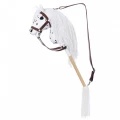 Tootiny Koń na kiju Hobby Horse HOPPIHORSE A4 Leopard - biały, maść tarantowata