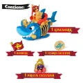 PIRATIX Golden Treasure King Shark zestaw Okręt Piracki zawartość.jpg