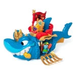 PIRATIX Golden Treasure King Shark zestaw Okręt Piracki figurka Hermitt
