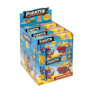 PIRATIX Golden Treasure Adventure Pack BOX 6 sztuk