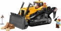 LEGO Klocki City 60466 Żółty buldożer z ładowarką