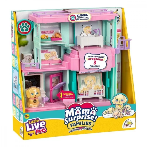 Cobi Zestaw Little Live Pets Families - Klinika