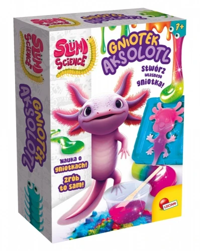 Lisciani Zestaw Slumi Science - Gniotek Aksolotl