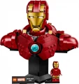 LEGO Klocki Super Heroes 76327 Popiersie Iron Mana MK4
