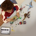 LEGO Klocki Jurassic World 76976 Powietrzna misja z kecalkoatlem i spinozaurem
