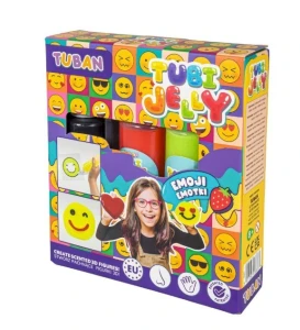 TUBAN Zestaw Tubi Jelly Emotki 3 kolory