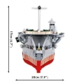 Cobi Klocki Klocki IJN Akagi Aircraft Carrier 3573 klocków