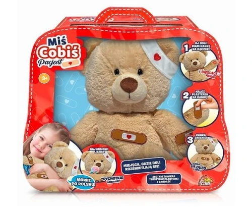 Cobi Maskotka Miś Cobiś Pacjent