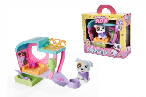 Simba Zestaw z figurką Pamper Petz Domek z pieskiem