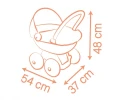 Smoby Wózek głęboki Baby Nurse