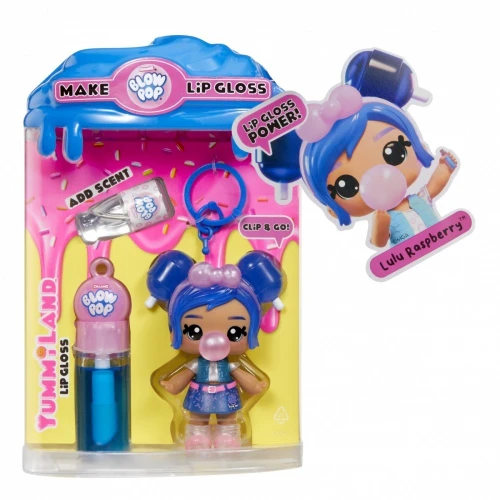 MGA Lalka Yummiland Lip Gloss, Lulu Raspberry
