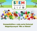 MALIK Zestaw Malik Malblo Magnetic Zwierzęta z dżungli