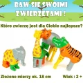MALIK Zestaw Malik Malblo Magnetic Zwierzęta z dżungli