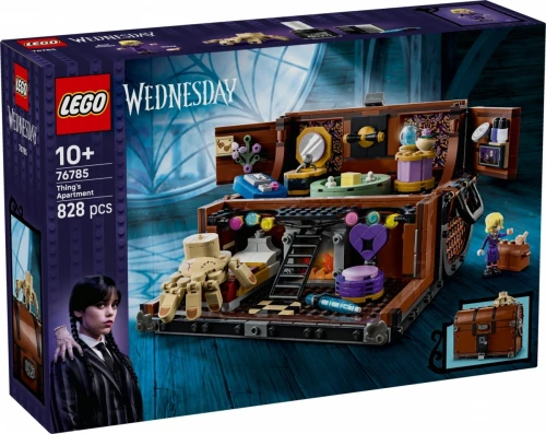 LEGO Klocki Wednesday 76785 Mieszkanie Rączki