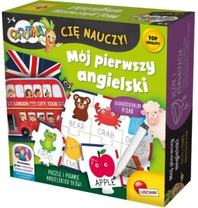 Lisciani Gra edukacyjna Carotina Mój pierwszy angielski