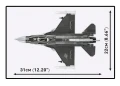 Cobi Klocki Klocki F-16D Fighting Falcon 436 elementow