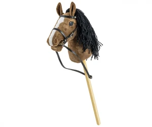Milly Mally Koń na kiju Hobby Horse Dark Brown brązowy