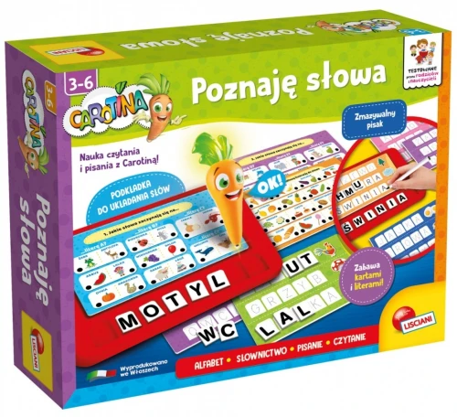 Lisciani Carotina - Poznaje słowa