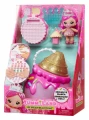 MGA Lalka Yummiland Beauty Bag + Lip Gloss, Ice Cream