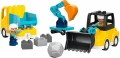 LEGO Klocki DUPLO 10475 Maszyny budowlane 3 w 1