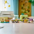 LEGO Klocki Friends 42695 Przyczepa z koniem i źrebaczkiem