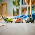 LEGO Klocki City 60505 Zestaw z samolotem, ciężarówką serwisową i poduszkowcem