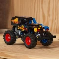 LEGO Klocki Technic 42219 Monster Jam Grave Digger Ogień i lód