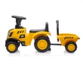 Milly Mally Pojazd CAT Traktor z przyczepą żółty jeździk