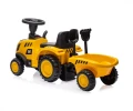 Milly Mally Pojazd CAT Traktor z przyczepą żółty jeździk