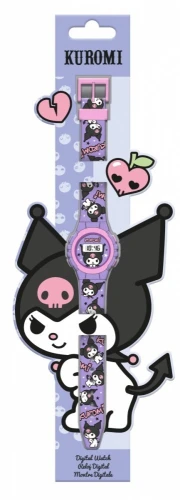 Kids Euroswan Zegarek cyfrowy Kuromi