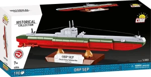 Cobi Klocki Klocki ORP Sęp 190 klocków
