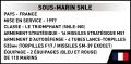 Cobi Klocki Klocki Sous-Marin SNLE 643 klocki