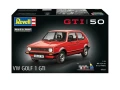 Revell Model plastikowy samochód VW Golf1 GTI 50 years 1:24