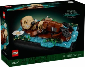 LEGO Klocki Ideas 21366 Pływające wydry