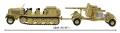Cobi Klocki Klocki Sd.Kfz.8 Towing 8.8 cm Flak 36, 975 elementów