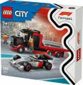 LEGO Klocki City 60493 Ciężarówka F1 z bolidem Audi F1