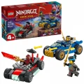 LEGO Klocki Ninjago 71840 Pojedynek wyścigowy Rogue kontra Drix