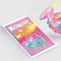Epee Projekt Art - Plakaty Kawaii - Kreatywny zestaw z elektronicznym aerografem