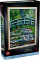 LEGO Klocki ART 31220 Claude Monet - Most nad stawem z liliami wodnymi
